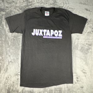 Vintage Juxtapoz‎ Tshirt Size M Oneita Tag Front Hit Graphic 90s Single Stitch